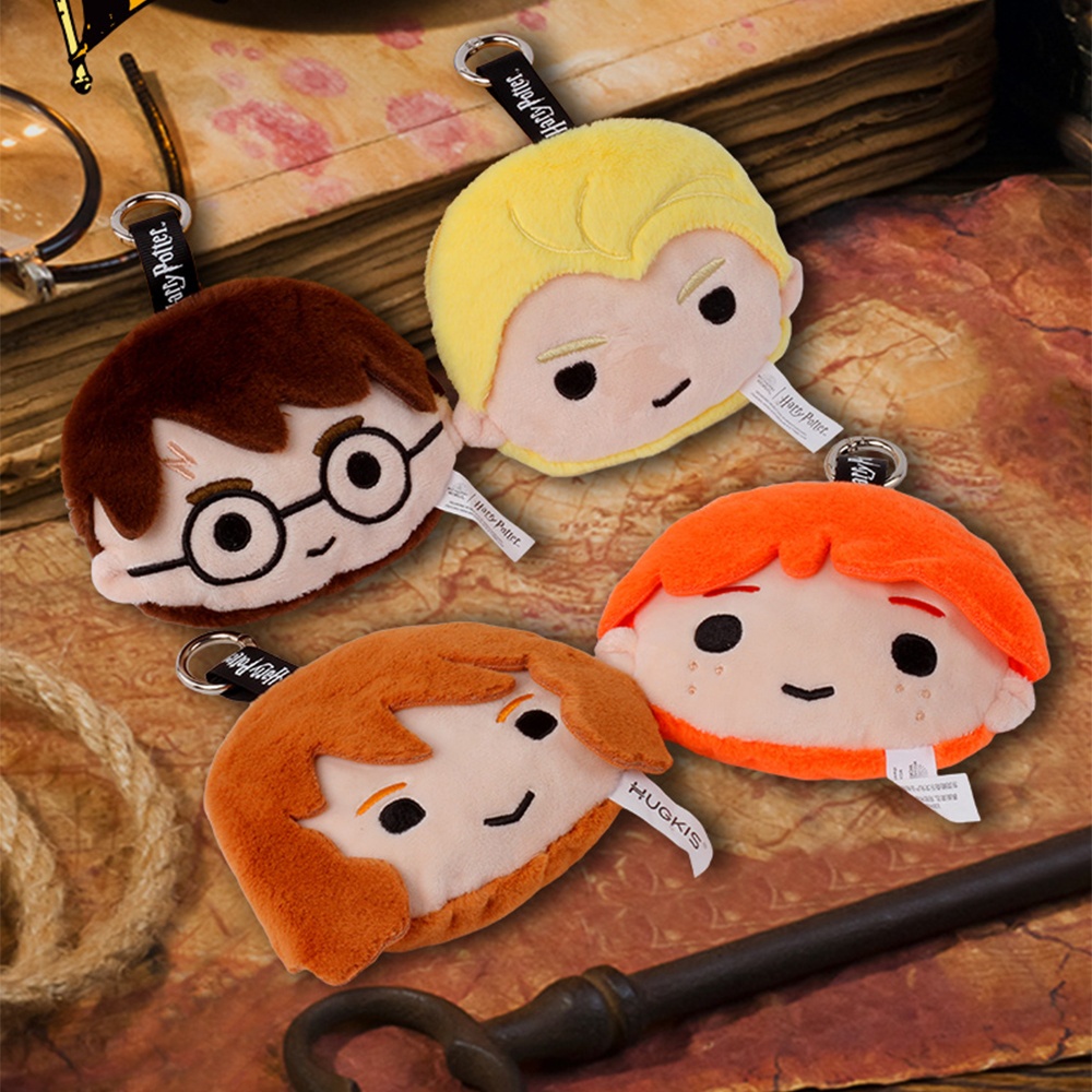 Phone Accessories Keychain - 해리포터 플러시 동전 지갑 헤르미온느 로널드