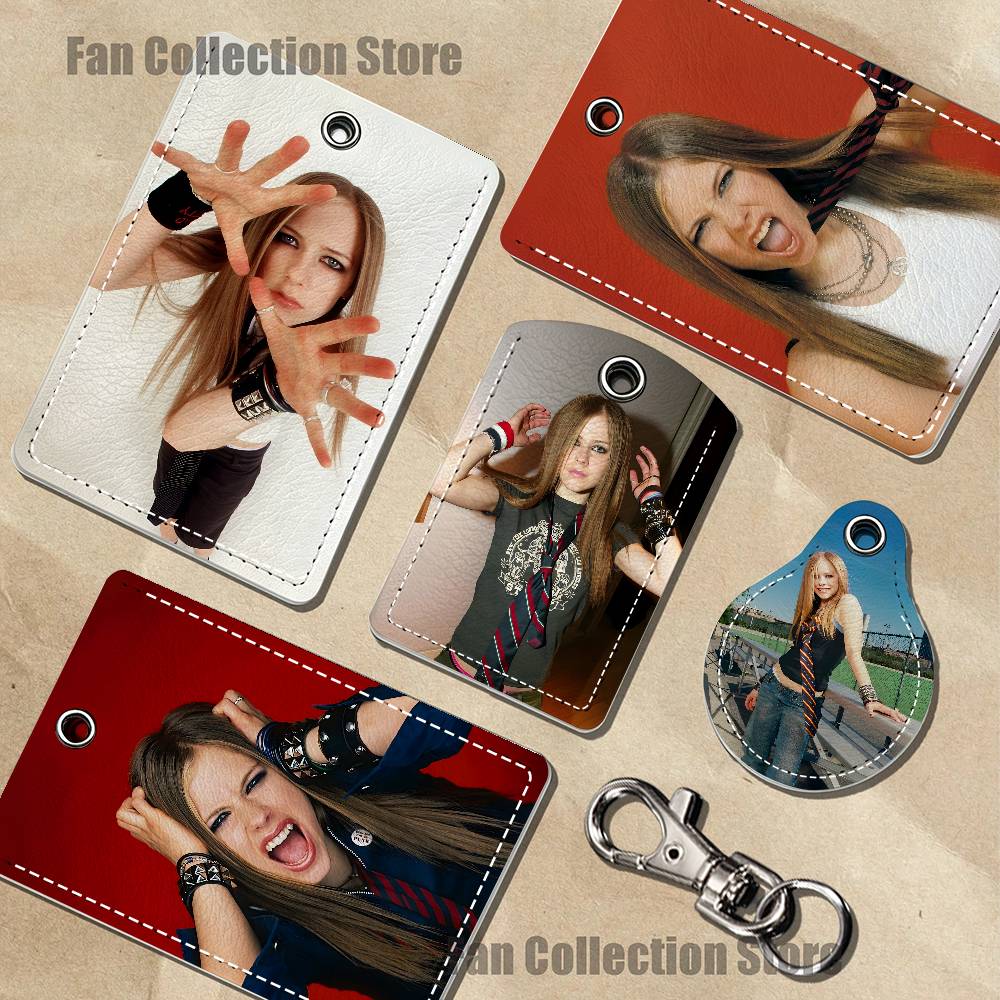 Airtag Holder Case - 싱어 A-Avril 에어태그용 키체인, 은행/업무용 카드