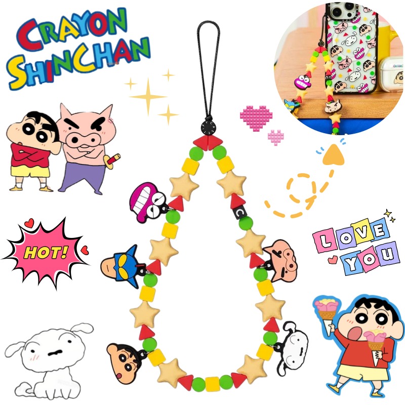 Phone Accessories Chain - 새로운 크레용 신짱 노하라 신노스케 크리에이티브