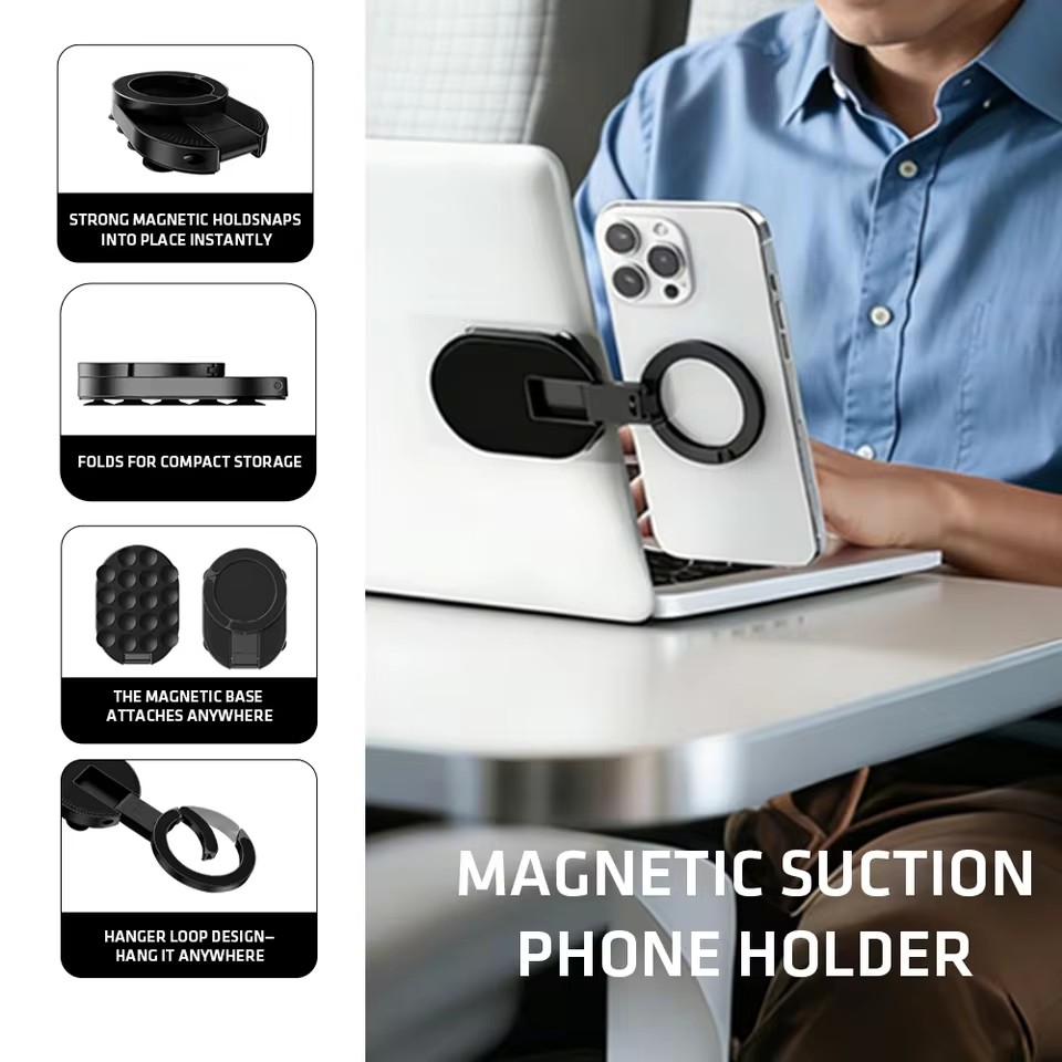 Phone Accessories Are - MA39 마그네틱 접이식 휴대폰 거치대 유니버설