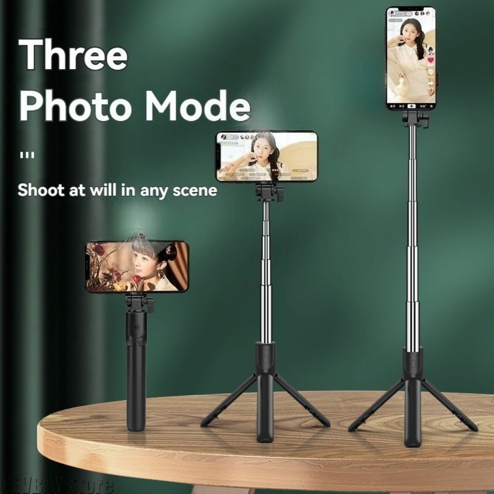 Phone Accessories Brands - 1개 무선 블루투스 셀카봉 삼각대 스탠드