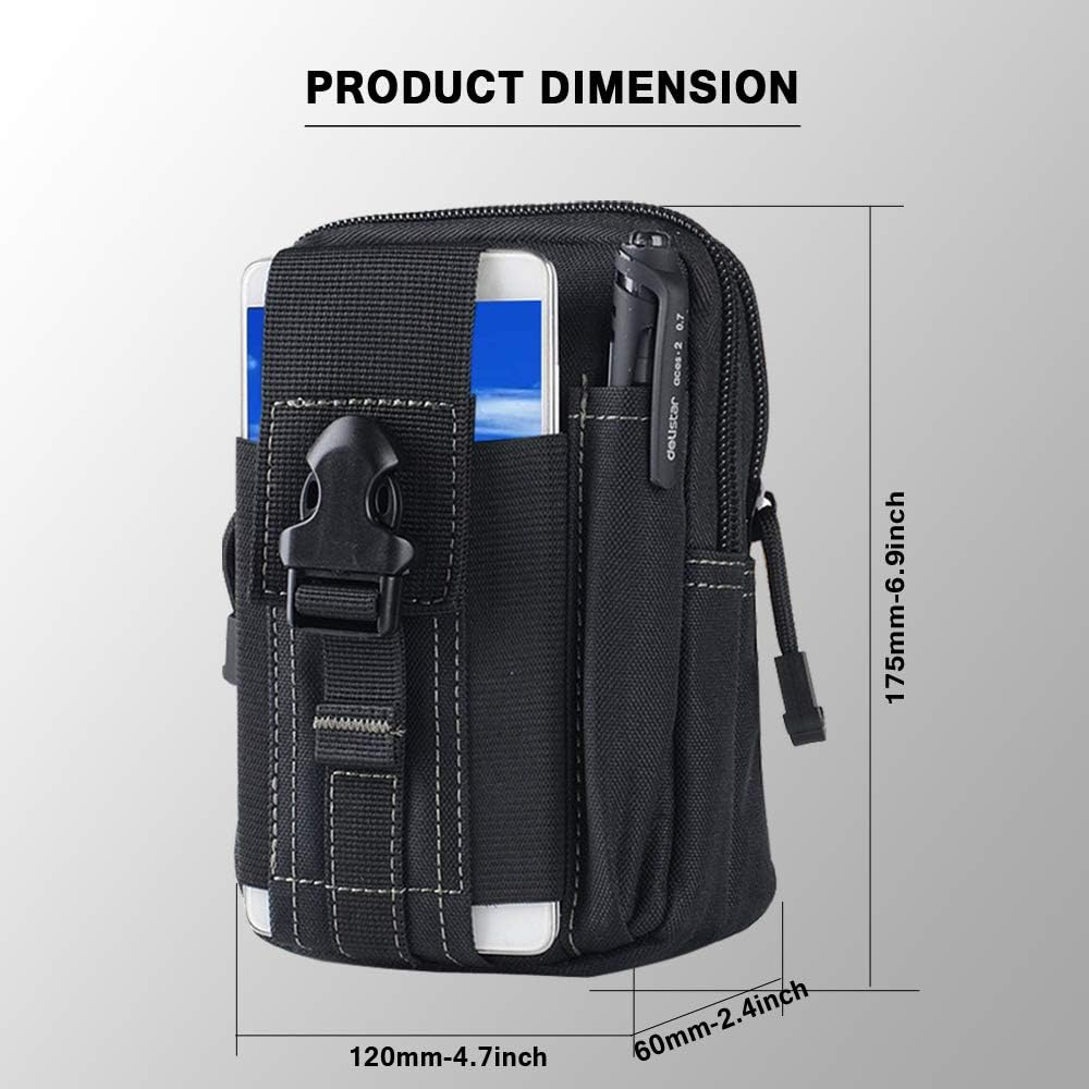 전술 몰리 벨트 파우치 군용 허리 가방 EDC 도구 주 - Phone Accessories Are 리뷰 및 가격