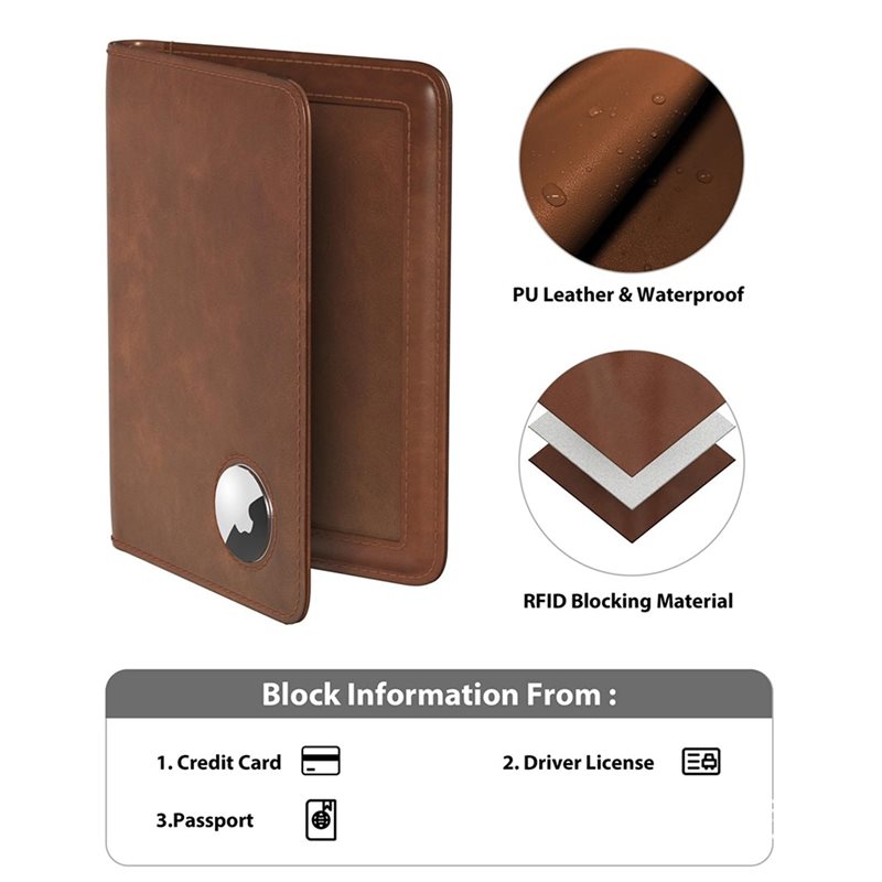 Airtag용 RFID 차단 기능이 있는 ABRT-여권 - Airtag Holder Case 리뷰 및 가격