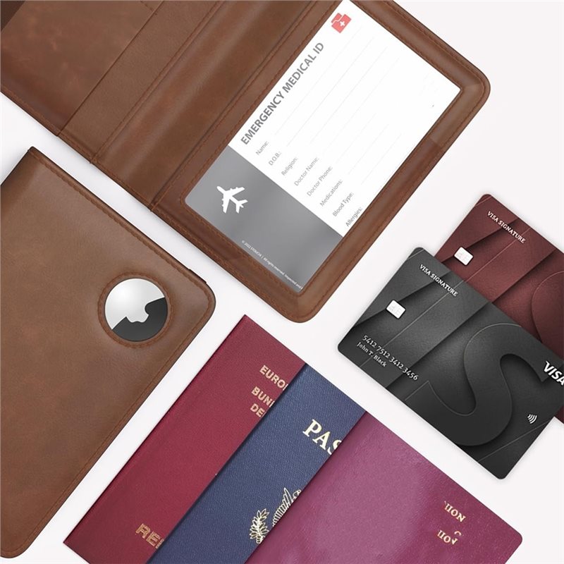 Airtag용 RFID 차단 기능이 있는 ABRT-여권 - Airtag Holder Case 리뷰 및 가격