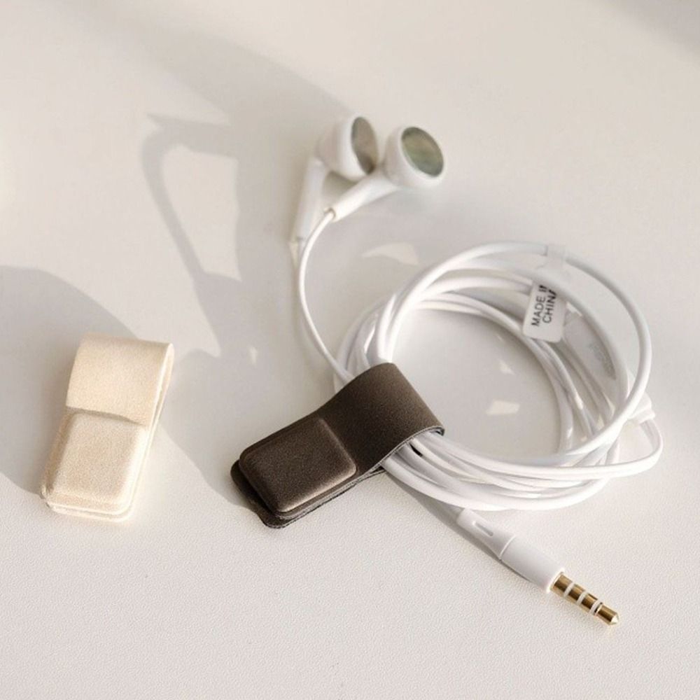 새로운 가죽 이어폰 케이블 클립, 유연한 휴대용 코드  - Cable Organizer Magnetic 리뷰 및 가격