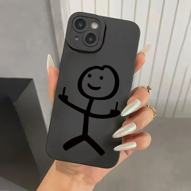 귀여운 만화 매치맨 무광 실리콘 폰 케이스 (아이폰 1 - X Phone Accessories 리뷰 및 가격