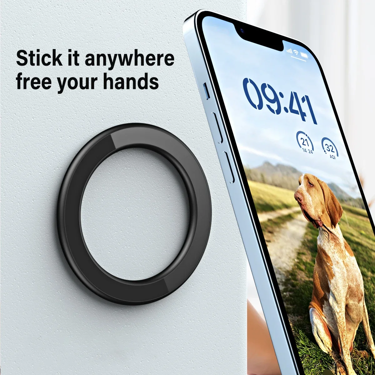 맥세이프 마그네틱 링 홀더 접착식 강력 자석 휴대폰 벽 - Phone Accessories Are 리뷰 및 가격