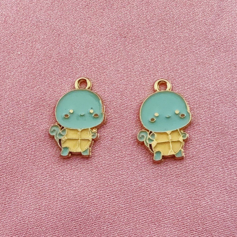 10pcs 만화 드립 오일 쥬얼리 액세서리 수제 DIY - Phone Accessories Keychain 리뷰 및 가격