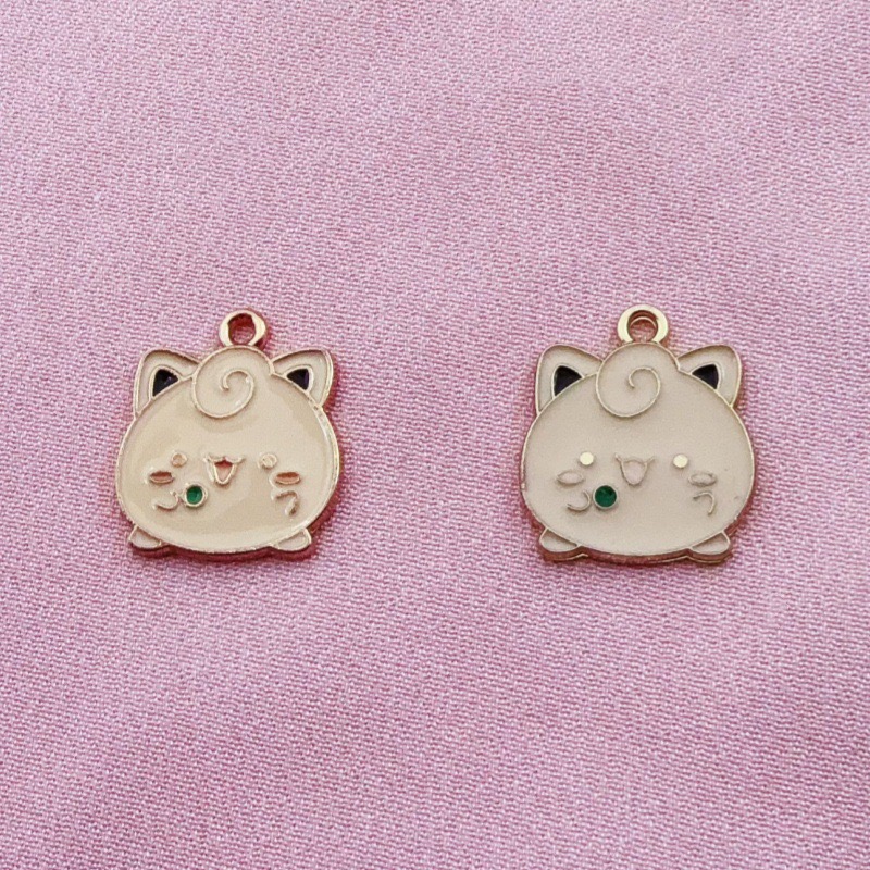 10pcs 만화 드립 오일 쥬얼리 액세서리 수제 DIY - Phone Accessories Keychain 리뷰 및 가격