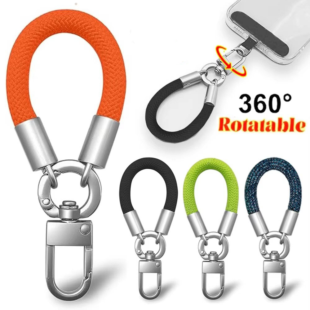 유니버설 키체인 랜야드 금속 키링 펜던트 분실 방지 짧 - Phone Accessories Keychain 리뷰 및 가격