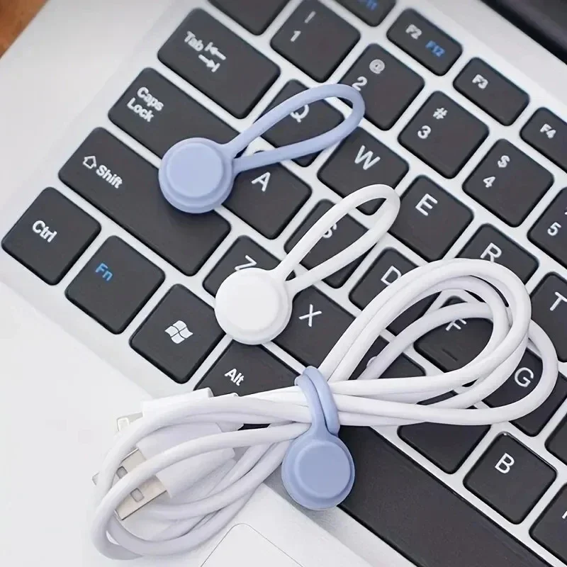 5/3/1PCS 실리콘 마그네틱 케이블 타이 재사용 가 - Cable Organizer Magnetic 리뷰 및 가격