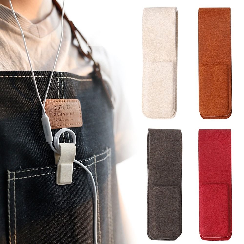 새로운 가죽 이어폰 케이블 클립, 유연한 마그네틱 코드 - Cable Organizer Magnetic 리뷰 및 가격