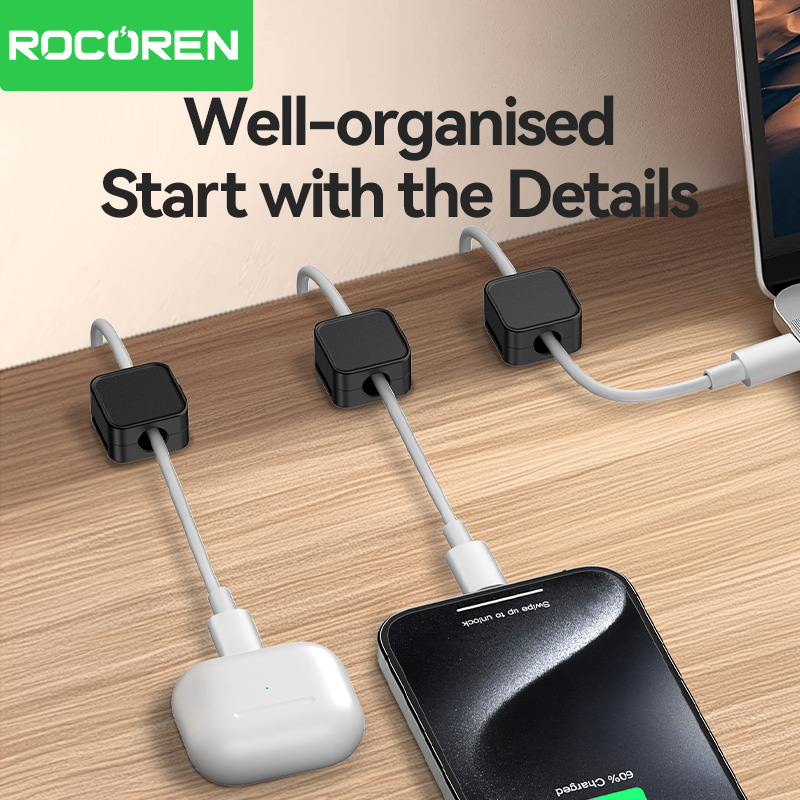 Rocoren 마그네틱 케이블 클램프 케이블 클램프 부 - Cable Organizer Magnetic 리뷰 및 가격