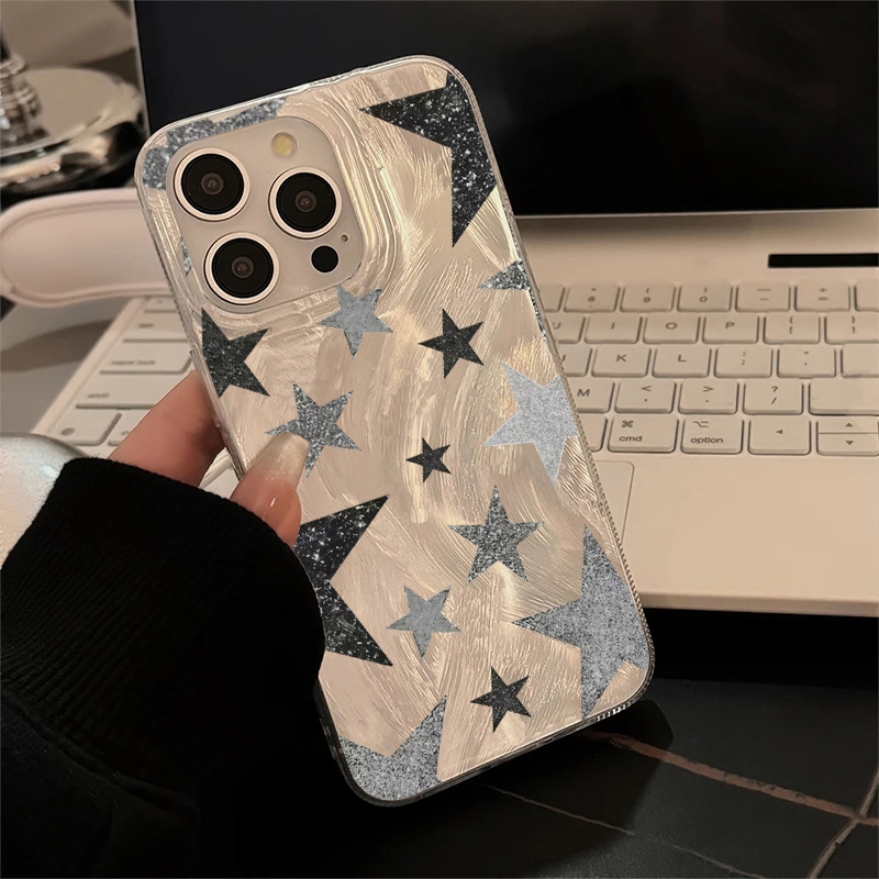 샤이닝 스타 트렌디 패턴 폰 케이스 (아이폰 17, 1 - X Phone Accessories 리뷰 및 가격