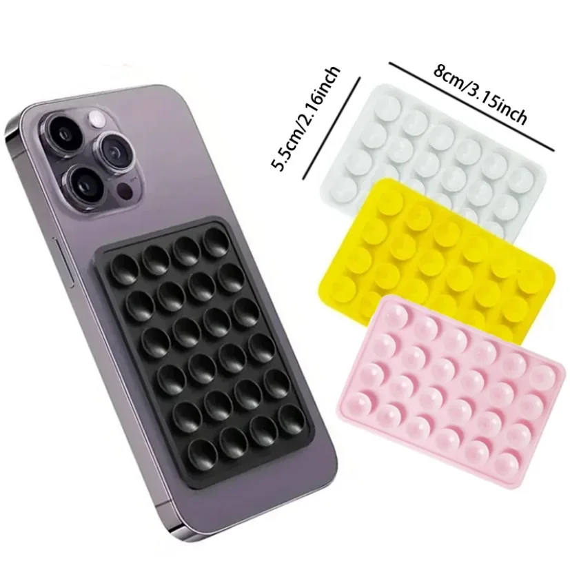 실리콘 흡착식 휴대폰 홀더 매트 다기능 흡착컵 벽 거치 - Phone Accessories Are 리뷰 및 가격
