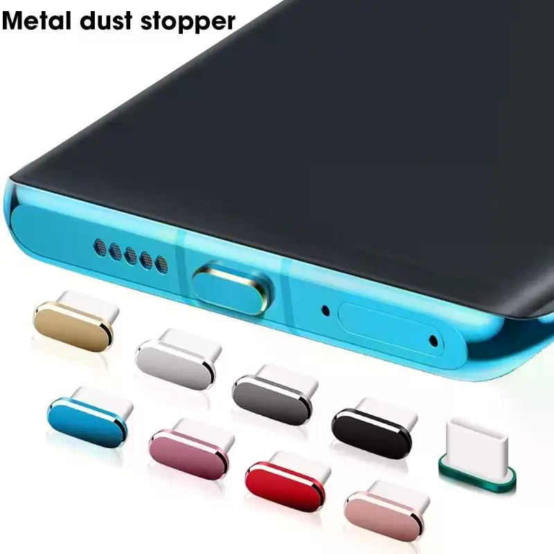 타입 C 먼지 방지 플러그 금속 분실 방지 방진 캡 U - Phone Accessories For 11 Year Old Girl 리뷰 및 가격